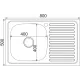 Кухонная мойка MIXLINE 80*50R