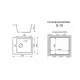 Кухонная мойка SimGran S-10 серый