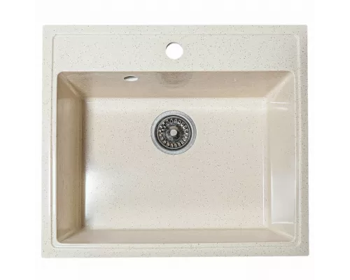 Кухонная мойка SimGran S-13 белый крап