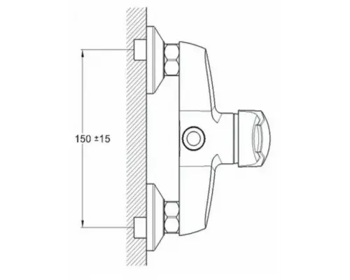 Смеситель для душа G-Lauf LWZ5-A182
