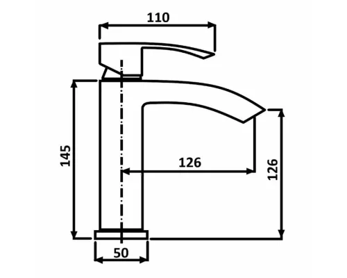 Смеситель для раковины ALMAes Laura TVZ-0902