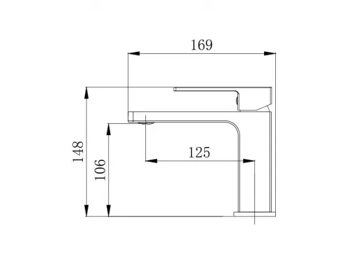 Смеситель для раковины Venta BR115MC