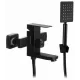 Смеситель для ванны MIXXUS KUB-009 BLACK