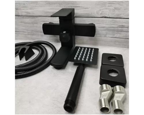 Смеситель для ванны MIXXUS KUB-009 BLACK