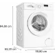 Стиральная машина Bosch WGE02400SN белый