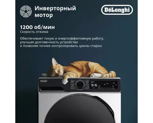 Стиральная машина DeLonghi DWM 624 VI ALICIA белый