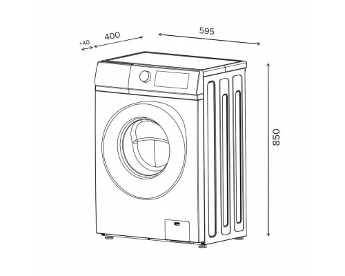 Стиральная машина LEX LWM06010WIDsmall белый