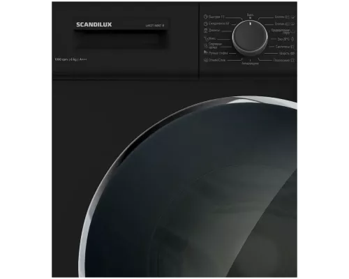 Стиральная машина SCANDILUX LM2T6087B черный/хром