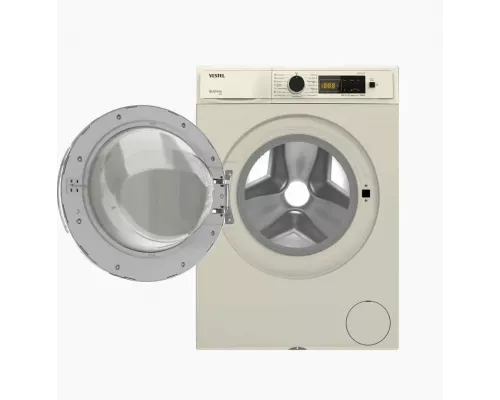 Стиральная машина VESTEL VMT1R1012P бежевый/черный