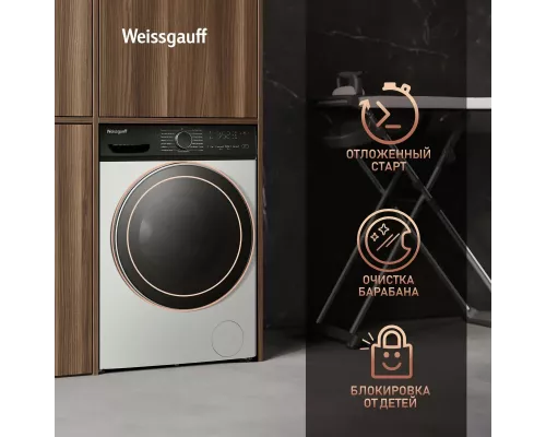 Стиральная машина Weissgauff WM 4627 Touch Inverter Steam белый
