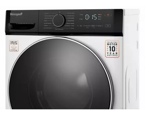 Стиральная машина Weissgauff WM 4627 Touch Inverter Steam белый