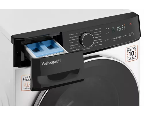 Стиральная машина Weissgauff WM 4627 Touch Inverter Steam белый