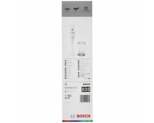 Блендер  Bosch MSM6B150 белый