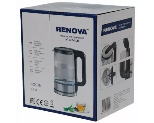 Чайник RENOVA KT17G-10B
