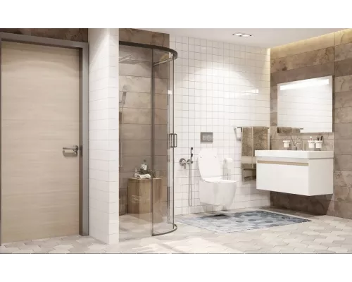 Душевое ограждение Ambassador Queen 11011202 Black 1000*1000*2000