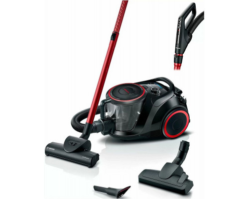Пылесос Bosch BGS41POW1 черный/красный Пылесос Bosch BGS41POW1 черный/красный
