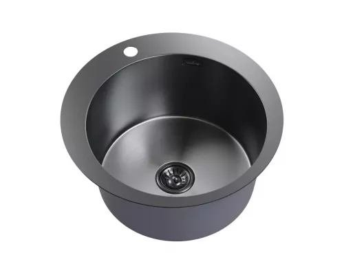 Кухонная мойка MIXLINE D50 PRO черный графит