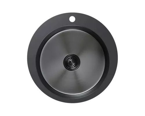 Кухонная мойка MIXLINE D50 PRO черный графит