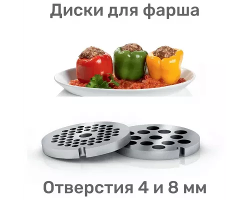 Мясорубка Bosch MFW3910W CompactPower белый