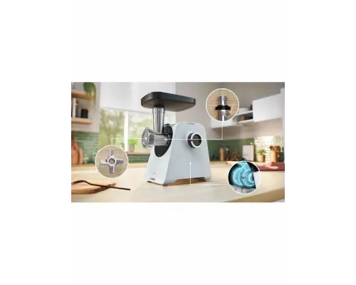 Мясорубка Bosch MFWS420W белый