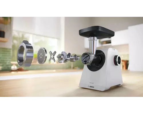 Мясорубка Bosch MFWS420W белый