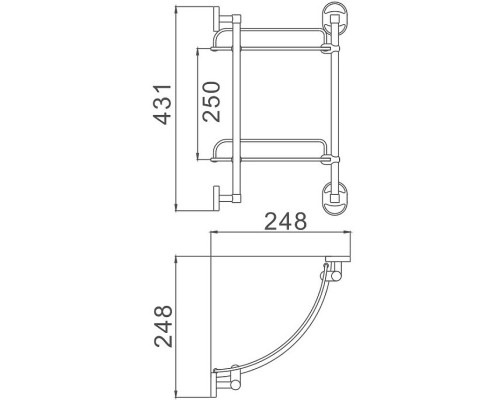 Полка Haiba HB1907-2