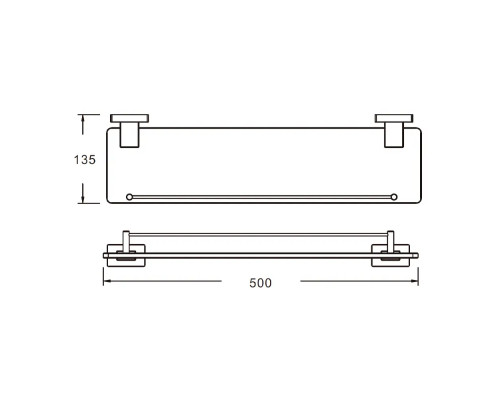 Полка Vieir V5021