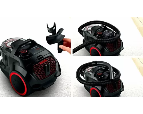 Пылесос Bosch BGS21POW2 черный