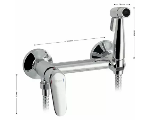 Смеситель для биде GFmark 2166