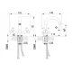 Смеситель для раковины Lemark Practica LM7507C