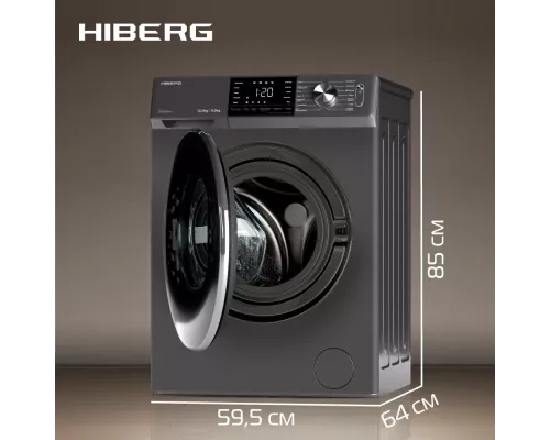 Стиральная машина HIBERG i-DDQ6A - 12814 Sd