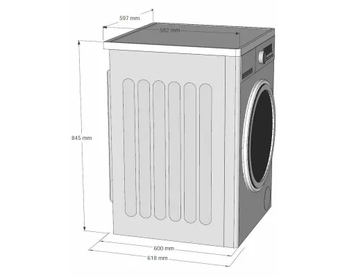 Стиральная машина Korting KWM 58ILS1297 S