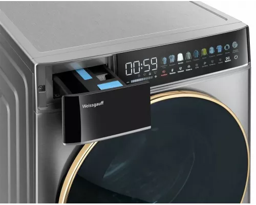 Стиральная машина Weissgauff WMD 58411 Direct Drive Inverter Premium Steam Steel