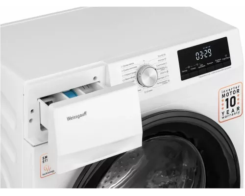 Стиральная машина Weissgauff WMD 6148 DC Inverter Steam