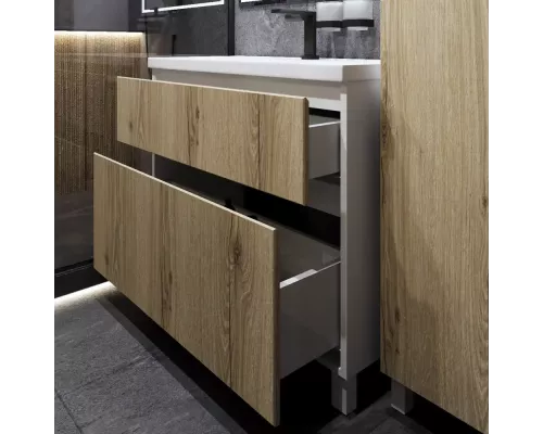 Тумба AURA Аврора 90-2 фасад дуб элвезия