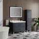 Тумба AURA Katy 100-2 графит
