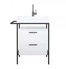 Тумба Corozo Айова 60 черн/бел