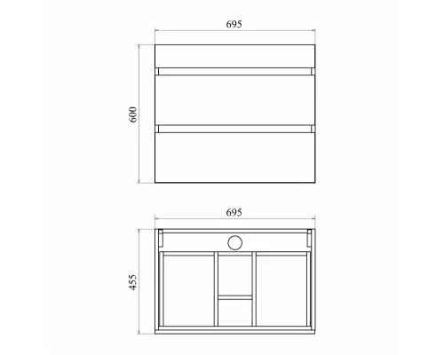 Тумба Nova Karelia 70