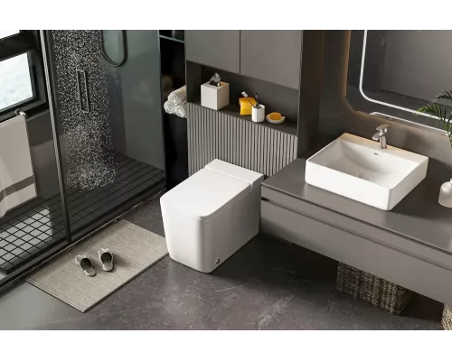 Унитаз напольный Abber Rechteck AC1212P