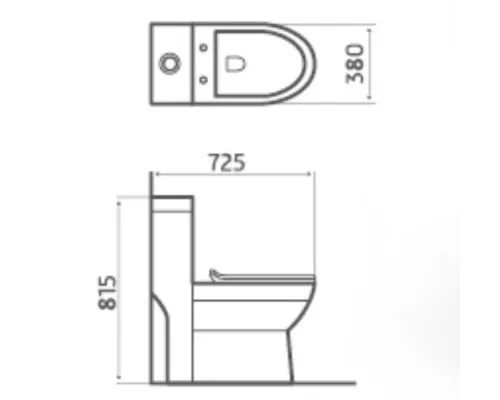 Унитаз напольный Redo R07