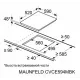 Варочная поверхность Maunfeld CVCE594MBK2