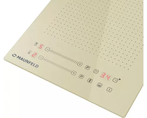 Варочная поверхность MAUNFELD CVI292S2FBG Inverter бежевый
