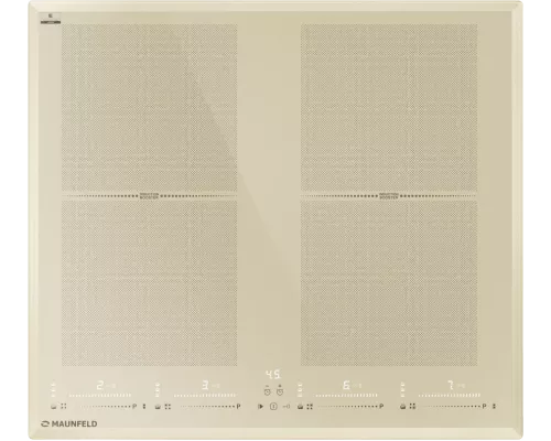 Варочная поверхность Maunfeld CVI594SF2BG LUX Inverter бежевый