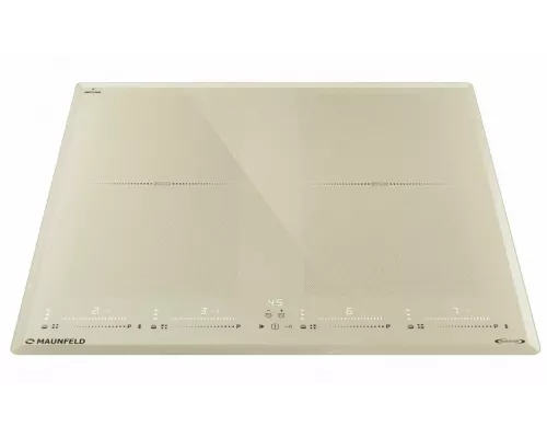Варочная поверхность Maunfeld CVI594SF2BG LUX Inverter бежевый