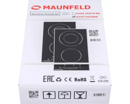 Варочная поверхность Maunfeld EVSE292FDBK черный