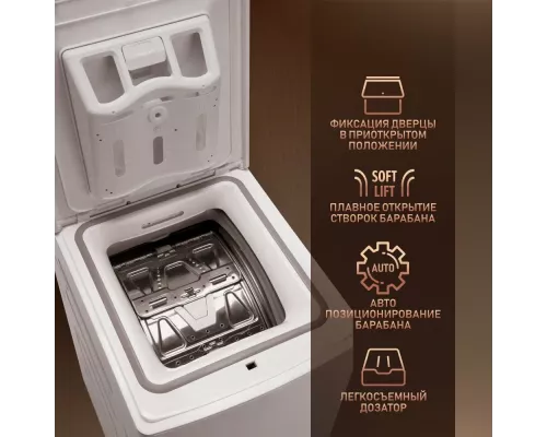 Вертикальная стиральная машина Weissgauff WM 40380 TD Inverter