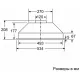 Встраивамая вытяжка Bosch DLN52AA70