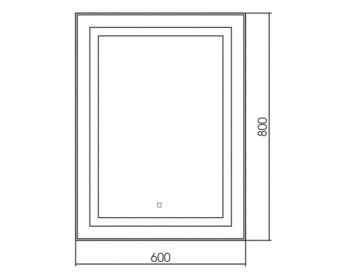 Зеркало Azario Саурон 800*600