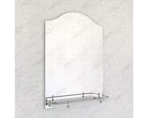 Зеркало КЭСК 46188в 75*55см+полка 50см