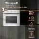 Духовой шкаф Weissgauff EOM 208 PDW Steam Clean